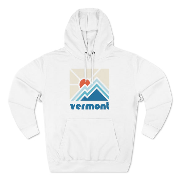 Premium Vermont Hoodie - Min Mountain Unisex Sweatshirt