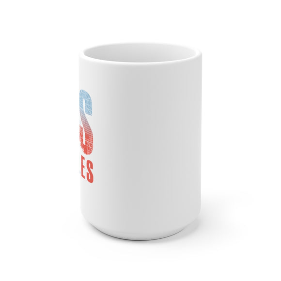 Los Angeles Mug - Map Design Ceramic Los Angeles, California Mug