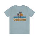 Cancun, Mexico T-Shirt - Retro Palm Tree Unisex Cancun Shirt-28