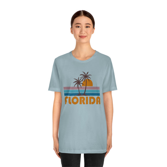 Florida T-Shirt - Retro Palm Tree Unisex Florida Shirt