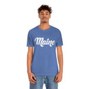 Maine T-Shirt - Hand Lettered Unisex Maine Shirt-14