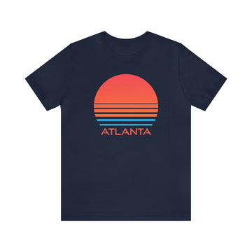 Buy navy Atlanta, Georgia Shirt - Retro 80s Unisex Atlanta T-Shirt