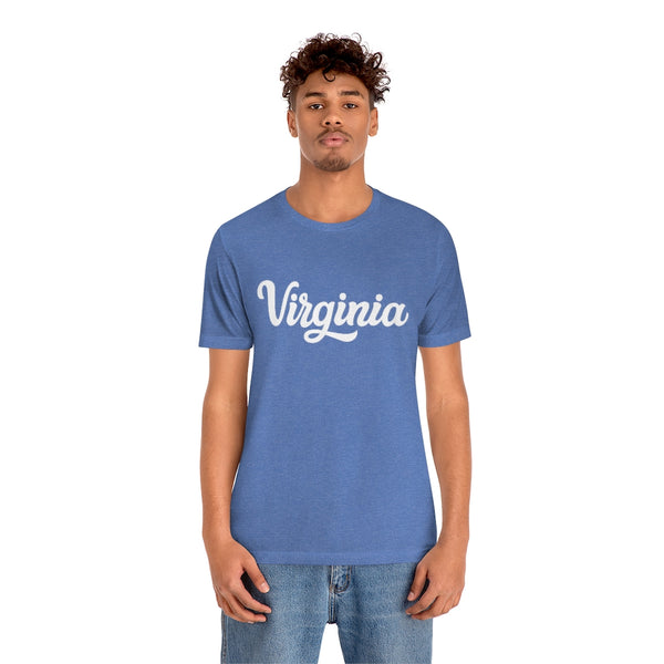 Virginia T-Shirt - Hand Lettered Unisex Virginia Shirt