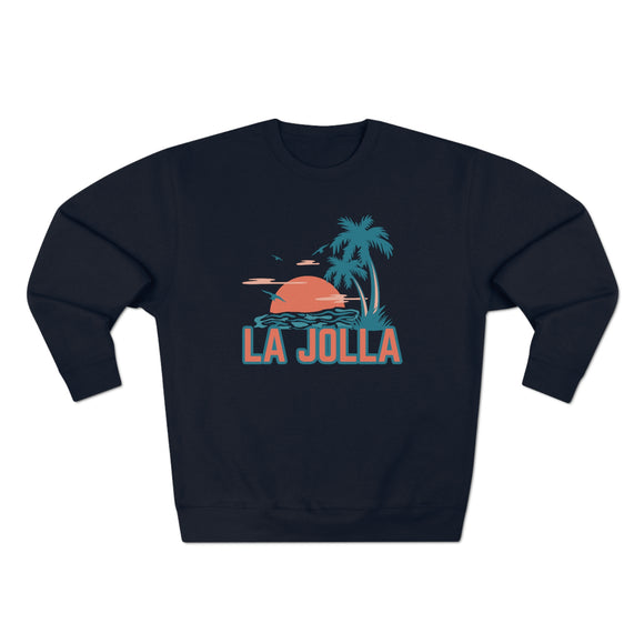 Premium La Jolla, California Sweatshirt - Unisex Premium Crewneck Sweatshirt