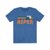 Aspen, Colorado T-Shirt - Retro Mountain Adult Unisex Aspen T Shirt