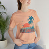 Oceanside, California T-Shirt - Retro Palm Tree & Beach Unisex Oceanside Shirt