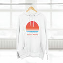 Premium Wisconsin Hoodie - Retro 80s Unisex Sweatshirt-4