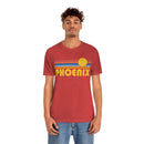 Phoenix, Arizona T-Shirt - Retro Sun Unisex Phoenix T Shirt-17
