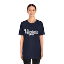 Virginia T-Shirt - Hand Lettered Unisex Virginia Shirt-20