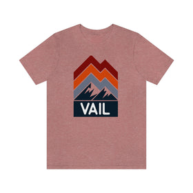 Vail, Colorado T-Shirt - Retro Mountain Unisex Vail Shirt