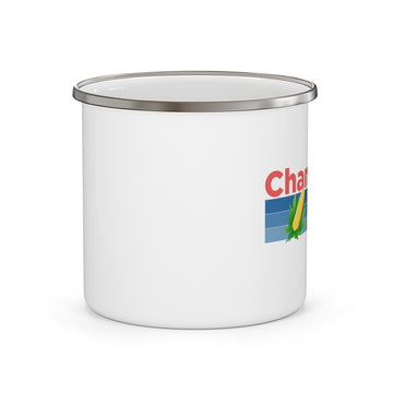 Champaign, Illinois Camp Mug - Retro Corn Champaign Mug - 0