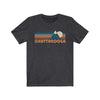 Chattanooga, Tennessee T-Shirt - Retro Mountain Adult Unisex Chattanooga T Shirt
