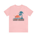 Long Beach, California T-Shirt - Retro Palm Tree & Beach Unisex Long Beach Shirt-97