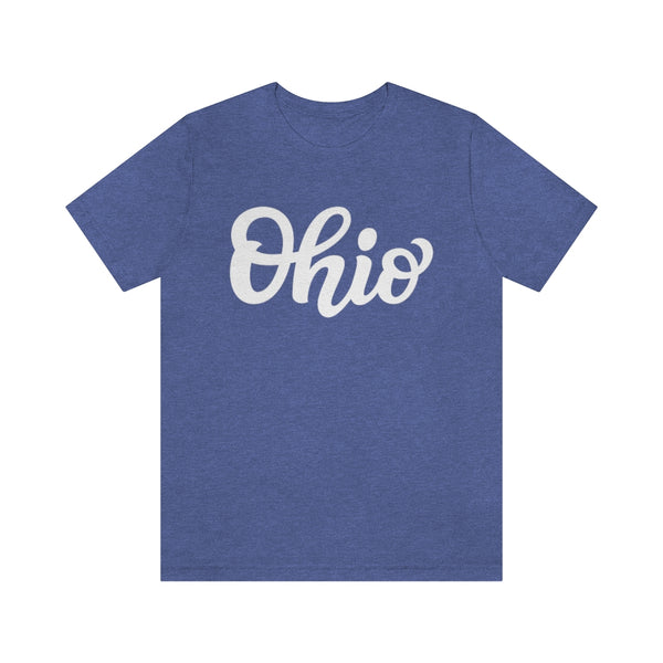 Ohio T-Shirt - Hand Lettered Unisex Ohio Shirt