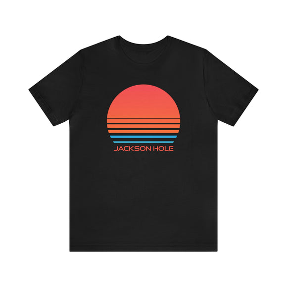 Jackson Hole, Wyoming T-Shirt - Retro 80s Unisex Jackson Hole Shirt