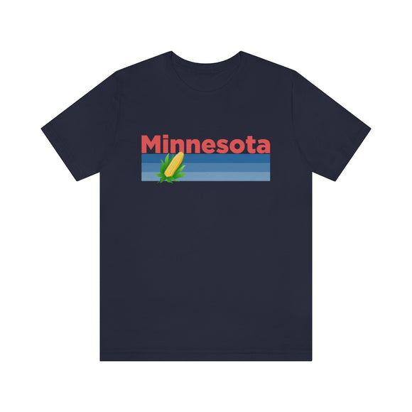 Minnesota T-Shirt - Retro Corn Unisex Minnesota Shirt