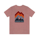 Jackson Hole, Wyoming T-Shirt - Retro Mountain Unisex Jackson Hole Shirt-1
