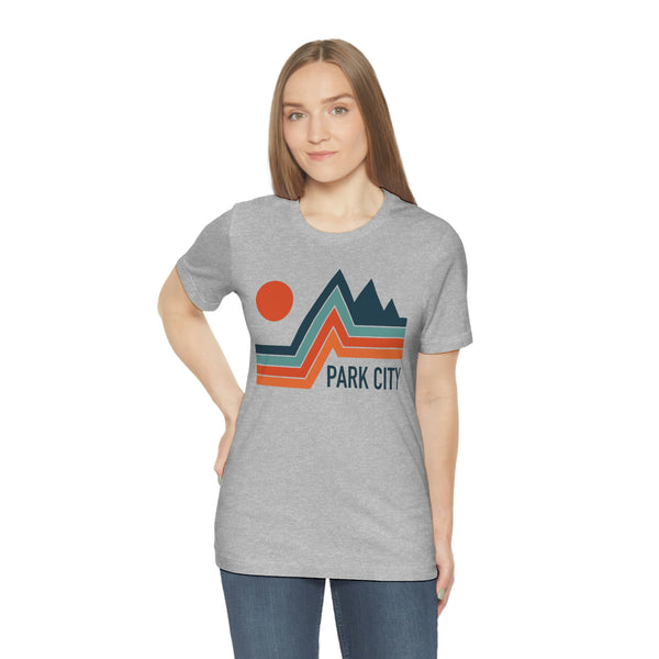 Park City, Utah T-Shirt - Retro Mountain Unisex Park City Shirt