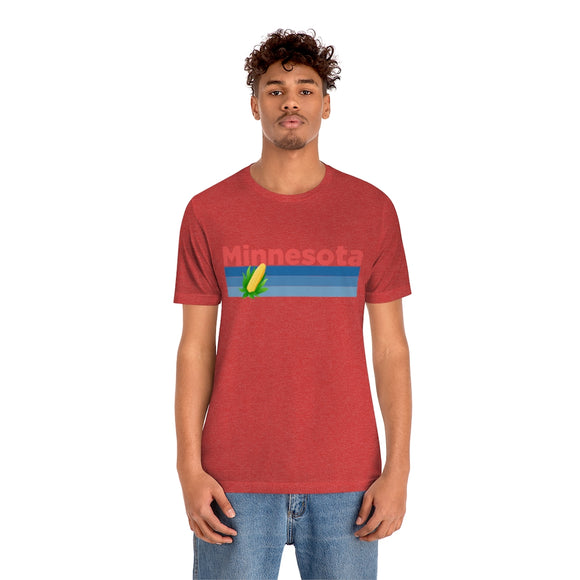 Minnesota T-Shirt - Retro Corn Unisex Minnesota Shirt