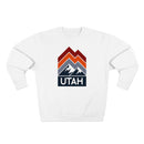 Premium Utah Sweatshirt - Retro Unisex Premium Crewneck Utah Sweatshirt-1