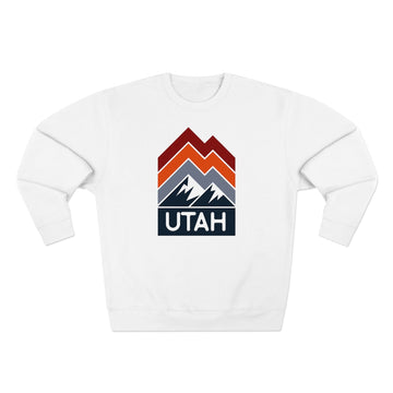 Premium Utah Sweatshirt - Retro Unisex Premium Crewneck Utah Sweatshirt