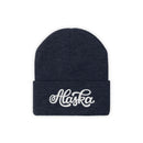 Alaska Beanie - Adult Hand Lettered Embroidered Alaska Knit Hat-1