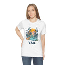 Vail, Colorado T-Shirt - Mountain Illustration Unisex Vail Shirt-12