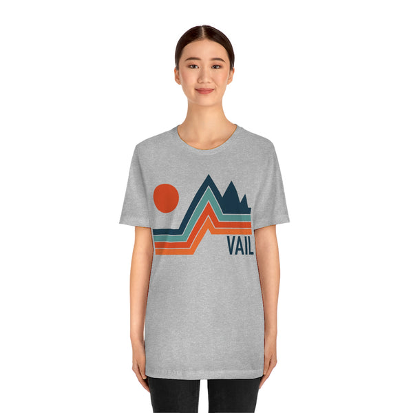 Vail, Colorado T-Shirt - Retro Mountain Unisex Vail Shirt