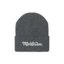 Montana Beanie - Adult Hand Lettered Embroidered Montana Knit Hat-5