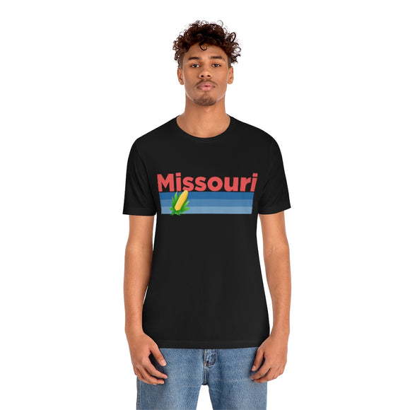 Missouri T-Shirt - Retro Corn Unisex Missouri Shirt