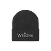 Whistler BC, Canada Beanie Snowflake - Embroidered Whistler Knit Hat