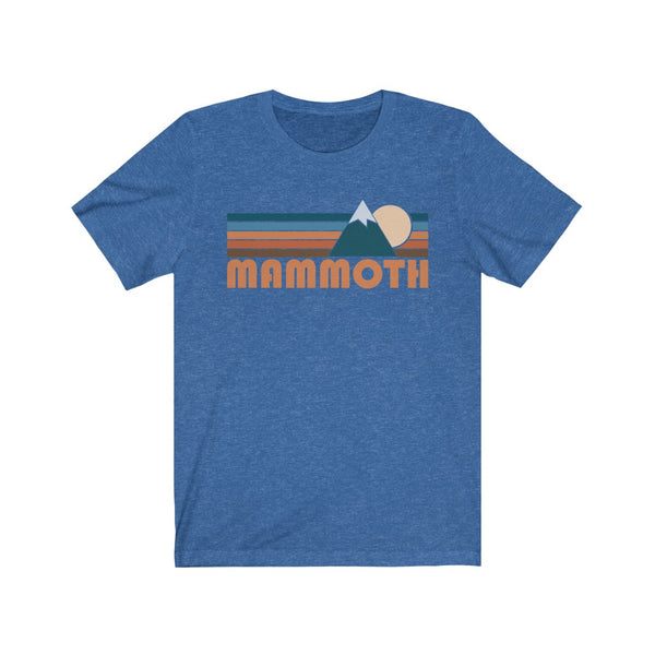 Mammoth, California T-Shirt - Retro Mountain Adult Unisex Mammoth T Shirt