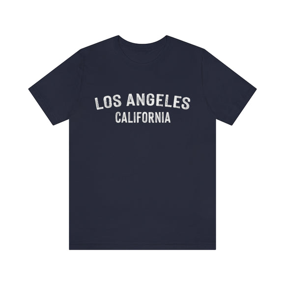 Los Angeles, California Shirt - Paint Text Unisex Los Angeles T-Shirt