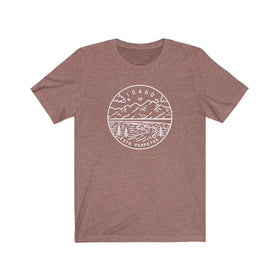 Rachel Custom - Idaho State Design - Unisex Jersey T-Shirt