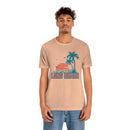 Long Beach, California T-Shirt - Retro Palm Tree & Beach Unisex Long Beach Shirt-28