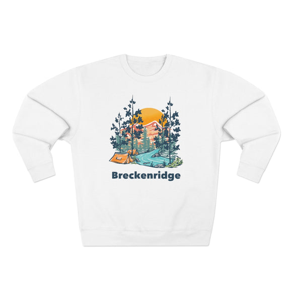 Premium Breckenridge Sweatshirt - Unisex Premium Crewneck Breckenridge, Colorado Sweatshirt
