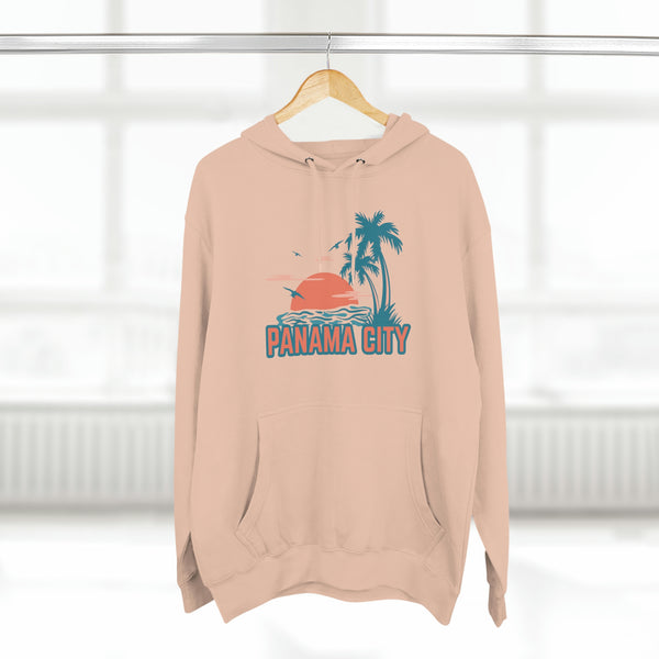Premium Panama City, Florida Hoodie - Palm Tree Unisex Sweatshirt