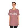 Alaska T-Shirt - Paint Text Unisex Alaska Shirt