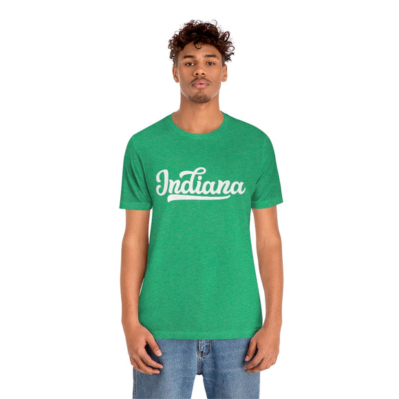Indiana T-Shirt - Hand Lettered Unisex Indiana Shirt