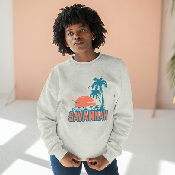 Premium Savannah, Georgia Sweatshirt - Unisex Premium Crewneck Sweatshirt