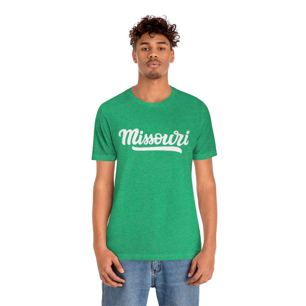 Missouri T-Shirt - Hand Lettered Unisex Missouri Shirt