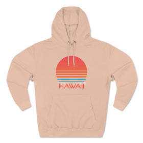 Premium Hawaii Hoodie - Retro 80s Unisex Sweatshirt