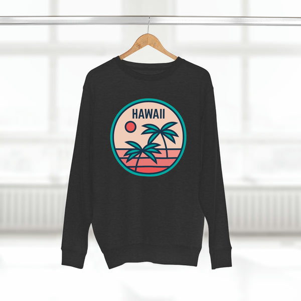 Premium Hawaii Crewneck Sweatshirt - Retro Unisex Sweatshirt