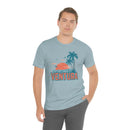 Ventura, California T-Shirt - Retro Palm Tree & Beach Unisex Ventura Shirt-6
