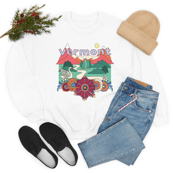 Vermont Sweatshirt - Boho / Hippie Unisex