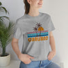 Carlsbad, California T-Shirt - Retro Palm Tree Unisex Carlsbad Shirt