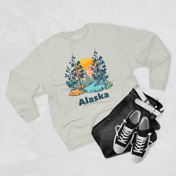 Copy of Premium Alaska Sweatshirt - Unisex Premium Crewneck Alaska Sweatshirt