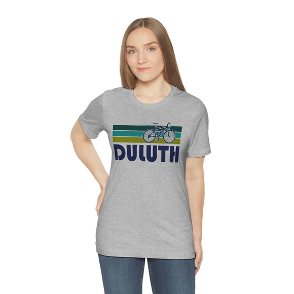 Duluth T-Shirt - Retro Mountain Bike Adult Unisex Duluth, Minnesota T Shirt