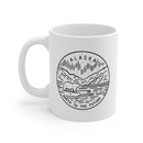 Alaska Mug - State Design White Ceramic Alaska Mug (11oz & 15oz)-1