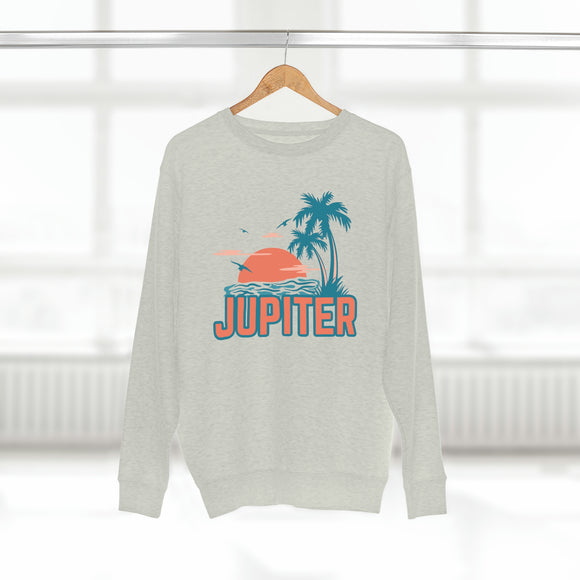 Premium Jupiter, Florida Sweatshirt - Unisex Premium Crewneck Sweatshirt